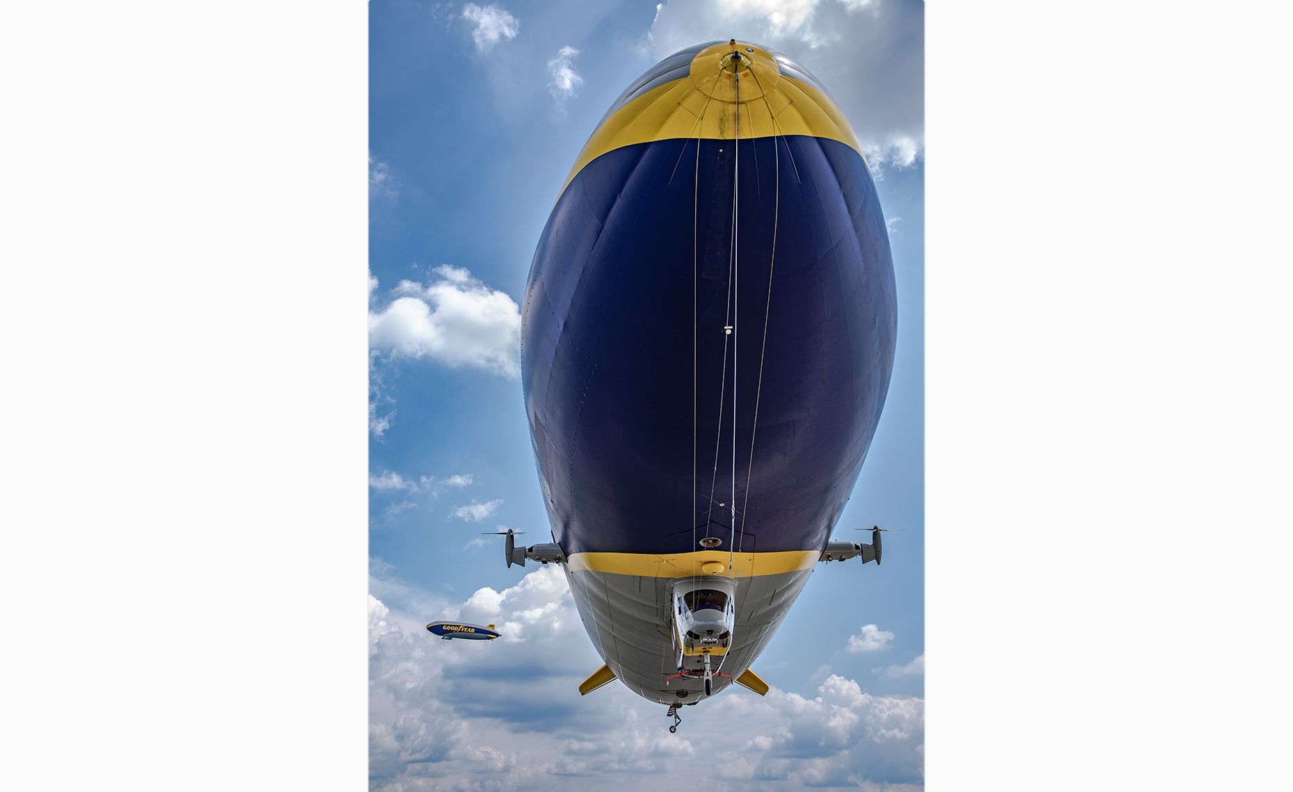Goodyear Zeppelin Airship Blimps