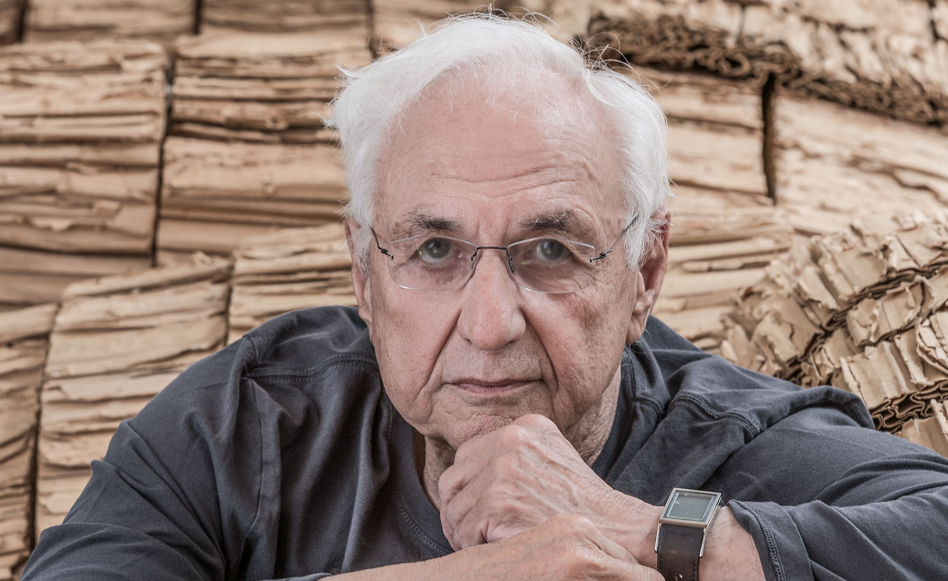 Architect Frank Gehry portrait