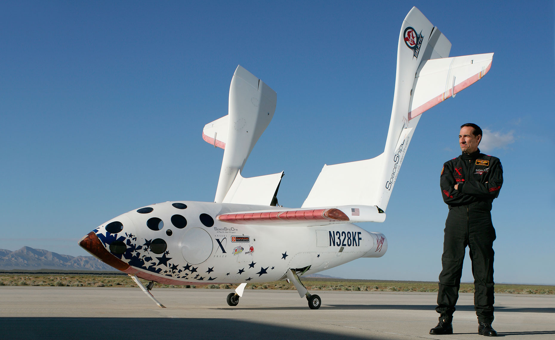 SpaceShipOne Astronaut Pilot Brian Binney